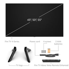 All-new Amazon Fire TV 50" 4-Series 4K UHD smart TV, stream live TV without cable, 2024 release