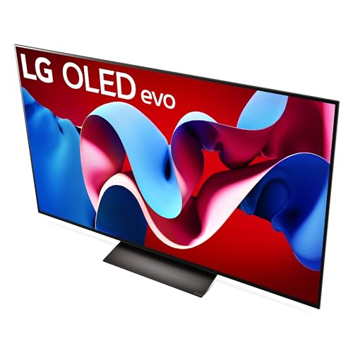 LG 65-Inch Class OLED evo C4 Series Smart TV 4K Processor Flat Screen with Magic Remote AI-Powered with Alexa Built-in (OLED65C4PUA, 2024)