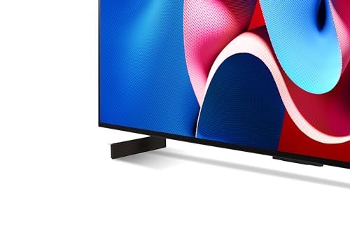 LG 42-Inch Class OLED evo C4 Series Smart TV 4K Processor Flat Screen with Magic Remote AI-Powered with Alexa Built-in (OLED42C4PUA, 2024)