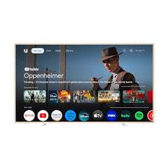 TCL 55-Inch Class QLED 4K Smart NXTFRAME TV with Google TV (55A300W, 2024 Model) Dolby Vision HDR & Dolby Atmos, Built-in Google Assistant with Voice Remote, Works with Alexa, Streaming Television