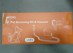 Afloia Dog Grooming Kit - Vacuum, Clippers, Brush, 6 Tools, Low Noise