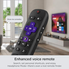 Roku Smart TV – 50-Inch Select Series 4K HDR RokuTV Enhanced Voice Remote, Brilliant 4K Picture