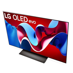 LG 48-Inch Class OLED evo C4 Series Smart TV 4K Processor Flat Screen with Magic Remote AI-Powered with Alexa Built-in (OLED48C4PUA, 2024),Black