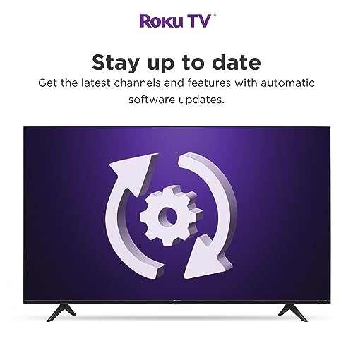 Hisense 43-Inch Class A4 Series FHD 1080p Smart Roku TV with Alexa Compatibility (43A4NR, 2024 Model) - Dolby Audio, Slim Bezel Design, Google Assistant