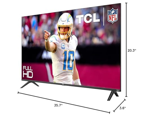 TCL 40-Inch Class S3 1080p LED Smart TV with Roku TV (40S350R, 2023 Model)