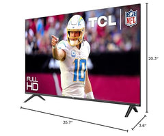 TCL 40-Inch Class S3 1080p LED Smart TV with Roku TV (40S350R, 2023 Model)