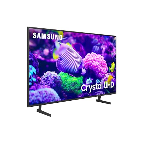 SAMSUNG 75-Inch Class Crystal UHD 4K DU7200 Series HDR Smart TV w/Object Tracking Sound Lite, PurColor, Motion Xcelerator, Mega Contrast, Q-Symphony (UN75DU7200, 2024 Model)