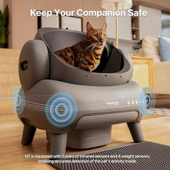 Neakasa M1 Self-Cleaning Cat Litter Box, APP Control, Odor-Free, Trash Bags