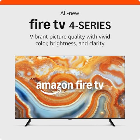 All-new Amazon Fire TV 43" 4-Series 4K UHD smart TV, stream live TV without cable, 2024 release