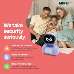 Miko Mini AI Robot - STEAM Learning, Games, Dance, Gift for Kids 5+