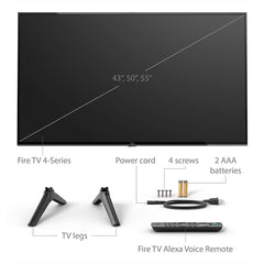 Certified Refurbished - Amazon Fire TV 50" 4-Series 4K UHD smart TV, stream live TV without cable