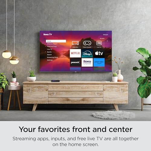 Roku Smart TV – 50-Inch Select Series 4K HDR RokuTV Enhanced Voice Remote, Brilliant 4K Picture