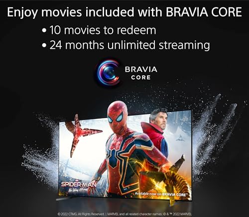 Sony 42 Inch 4K Ultra HD TV A90K Series: BRAVIA XR OLED Smart Google TV with Dolby Vision HDR and Exclusive Features for The Playstation® 5 XR42A90K- Latest Model,Black