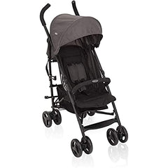 Graco TraveLite Compact Stroller – Lightweight & Foldable Pushchair for Newborns & Toddlers (Black/Grey)