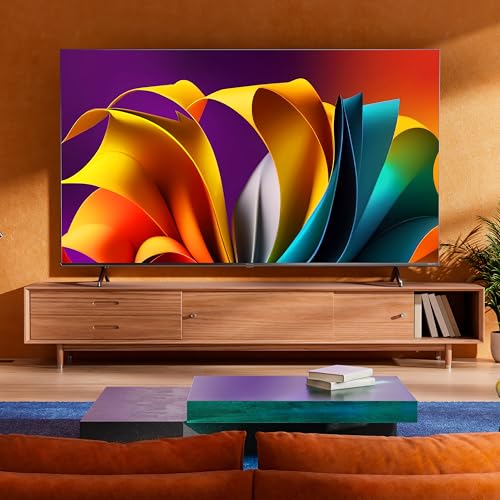 Hisense 85-Inch Class A6 Series 4K UHD Smart Roku TV (85A6NR, 2024 Model) - Dolby Vision HDR, DTS Studio Sound, Game Mode Plus, Alexa Compatibility, Black