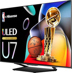 Hisense U7 Series 65U7N 65 Inches ULED 4K Smart TV | Mini-LED | QLED | 1500 Nits | 144Hz | Motion Rate 480 | Dolby Vision HDR 10+ | Dolby Atmos | Full Array Local Dimming | 2.1 Ch Sound | Google TV