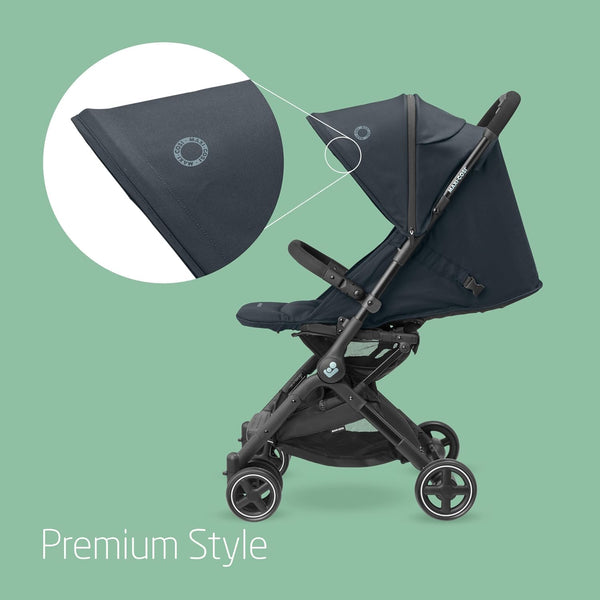 Maxi-Cosi Lara2 Compact Stroller – Lightweight Pushchair with Recline & Auto Fold (Essential Graphite)