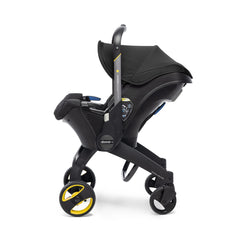 Doona+ Infant Car Seat & Stroller – 2-in-1 Travel System with 5-Point Safety Harness (Nitro Black)