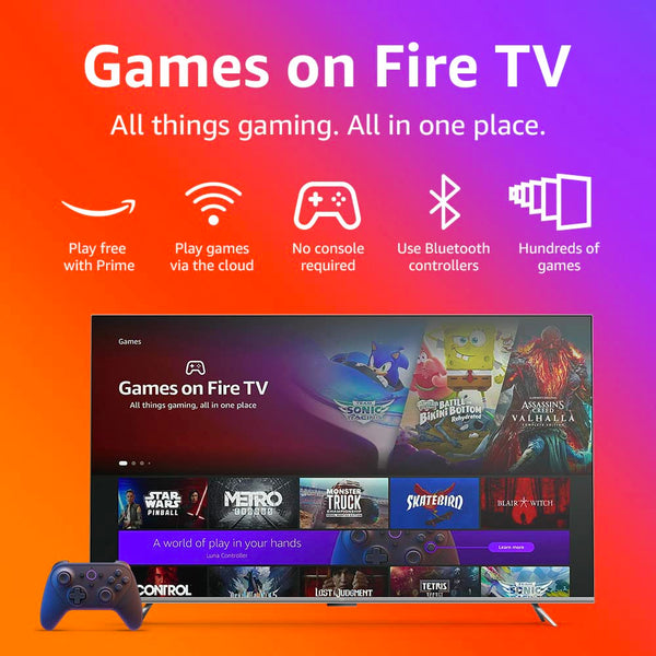 Amazon Fire TV 55" Omni Series 4K UHD smart TV, hands-free with Alexa