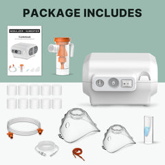 Nebulizer Machine - Portable, Compressor, Home & Travel Use