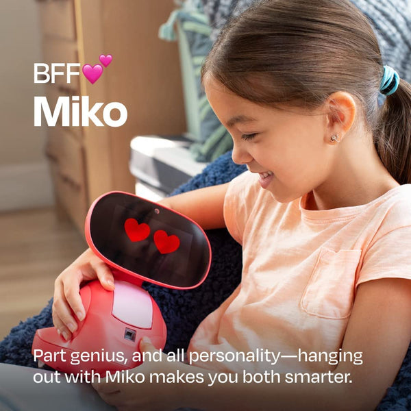 Miko 3 AI Robot - STEAM Learning, Games, Interactive, Gift for Kids 5-12