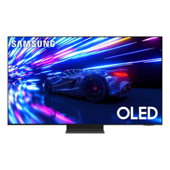 SAMSUNG QN55S95DAFXZA S95D 55 inch HDR OLED Smart TV (2024 Model) Bundle with Redeemable DIRECTV Gemini Air Streaming Device and 1 YR CPS Enhanced Protection Pack