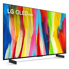 LG C2 Series 42-Inch Class OLED evo Smart TV OLED42C2PUA, 2022 - AI-Powered 4K TV, Alexa Built-in