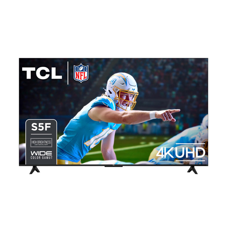 TCL 65-Inch Class S5 UHD 4K LED Smart TV with Fire TV (65S551F, 2024 Model), Dolby Vision, HDR PRO+, Dolby Atmos, Alexa Built-in with Voice Remote, Apple AirPlay 2 Compatibility, Streaming Television