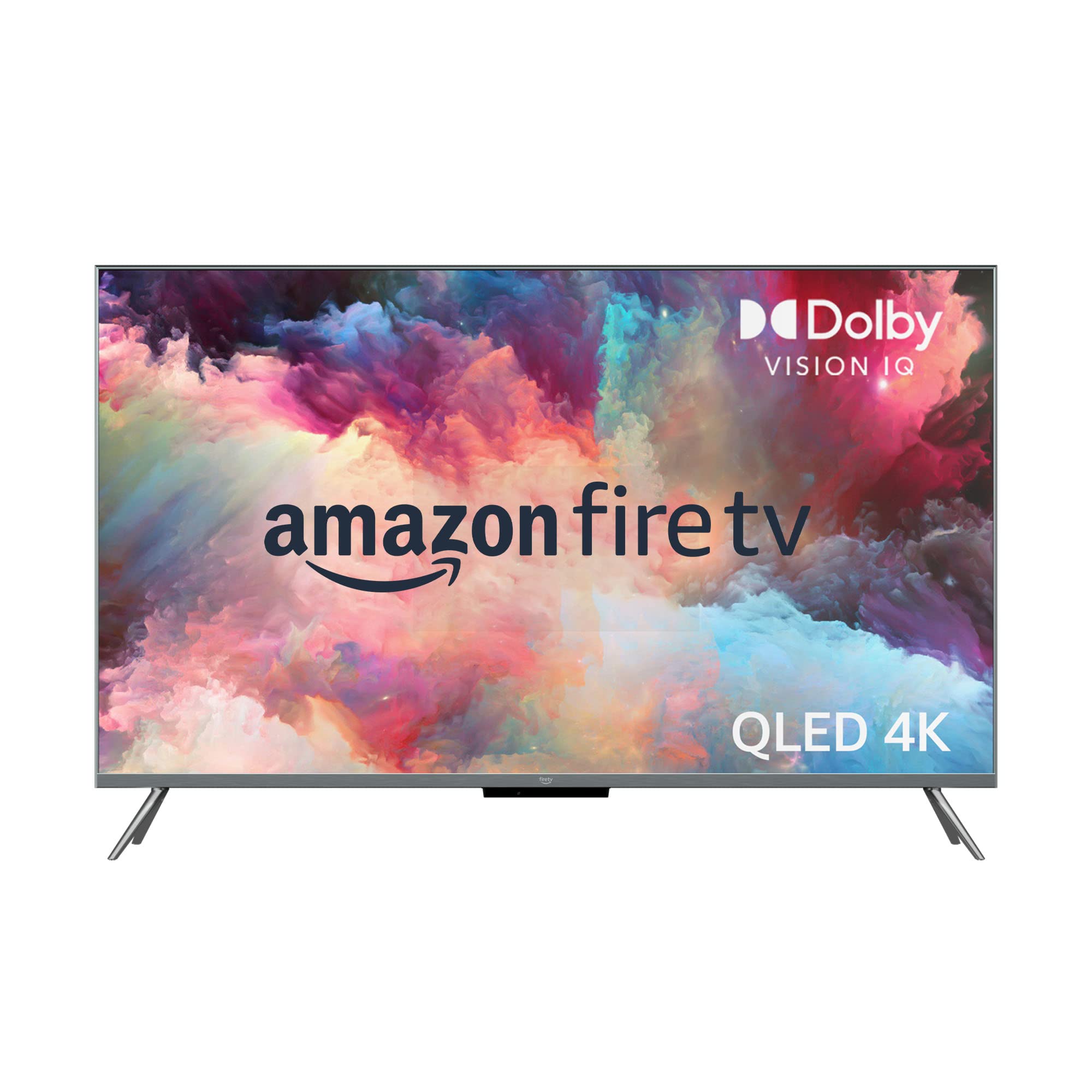 Amazon Fire TV 55" Omni QLED Series 4K UHD smart TV, Dolby Vision IQ, Fire TV Ambient Experience, local dimming, hands-free with Alexa