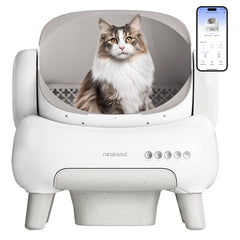 Neakasa M1 Lite Self-Cleaning Cat Litter Box, APP Control, Safety, Waste Bag