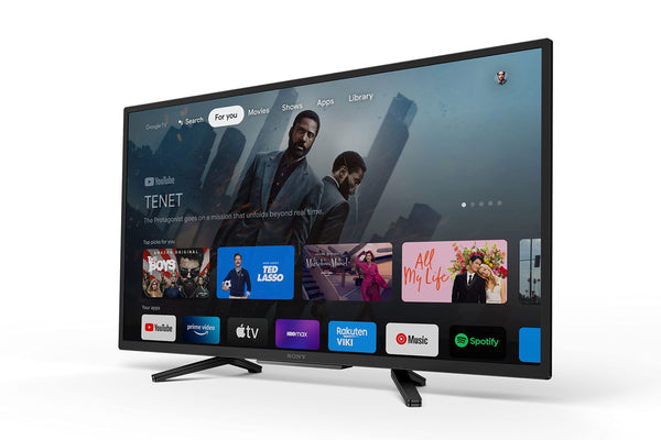 Sony 32 Inch 720p HD LED HDR TV W830K Series with Google TV and Google Assistant-2022 Model, Black