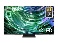 SAMSUNG 77-Inch Class OLED 4K S90D Series HDR+ Smart TV w/Dolby Atmos, Object Tracking Sound Lite, Motion Xcelerator, Real Depth Enhancer, 4K AI Upscaling, Alexa Built-in (QN77S90D, 2024 Model)