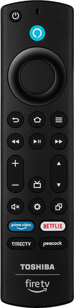 TOSHIBA 65-inch Class C350 Series LED 4K UHD Smart Fire TV with Alexa Voice Remote (65C350LU, 2023 Model)