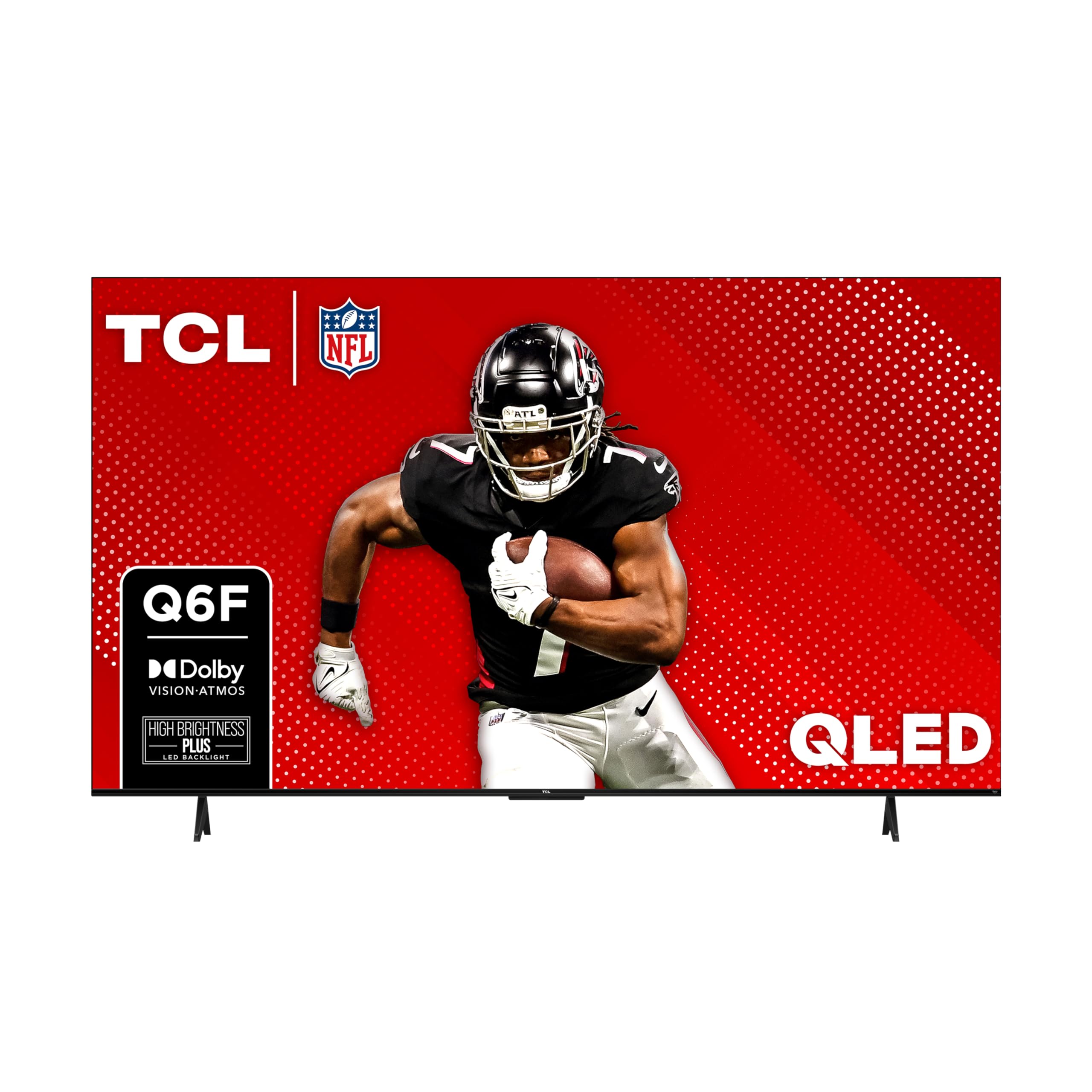 TCL 75-Inch Class Q65 QLED 4K Smart TV with Fire TV (75Q651F, 2024 Model), Dolby Vision, HDR PRO+, Dolby Atmos, Alexa Built-in with Voice Remote, Apple AirPlay 2 Compatibility, Streaming Television