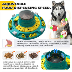 KADTC Level 4 Dog Puzzle Toys - Mental Stimulation, Slow Feeder, 4-in-1