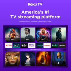 Hisense 32-Inch Class A4 Series HD 720p Smart Roku TV with Alexa Compatibility (32A4HNR, 2024 Model) - Dolby Audio, Slim Bezel Design, Google Assistant