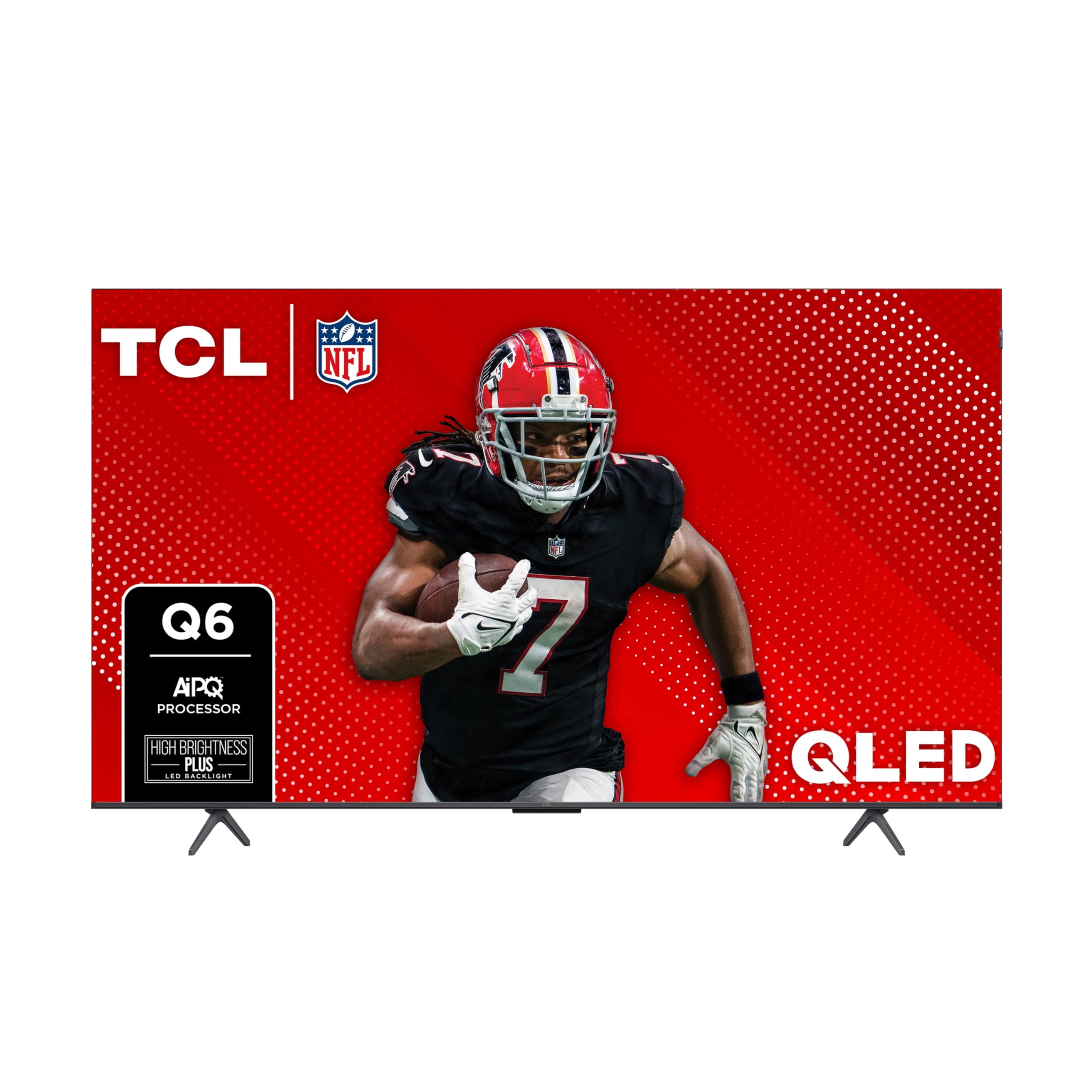 TCL 75-Inch Q65 QLED 4K UHD Smart TV with Google TV (75Q651G, 2024 Model) Dolby Vision, Dolby Atmos, HDR Pro+, Game Accelerator Enhanced Gaming, Voice Remote, Works with Alexa, Streaming Television