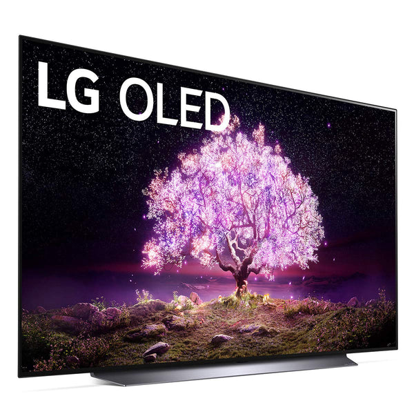 LG OLED C1 Series 55” Alexa Built-in 4k Smart TV (3840 x 2160), 120Hz Refresh Rate, AI-Powered 4K, Dolby Cinema, WiSA Ready, Gaming Mode (OLED55C1PUB, 2021)