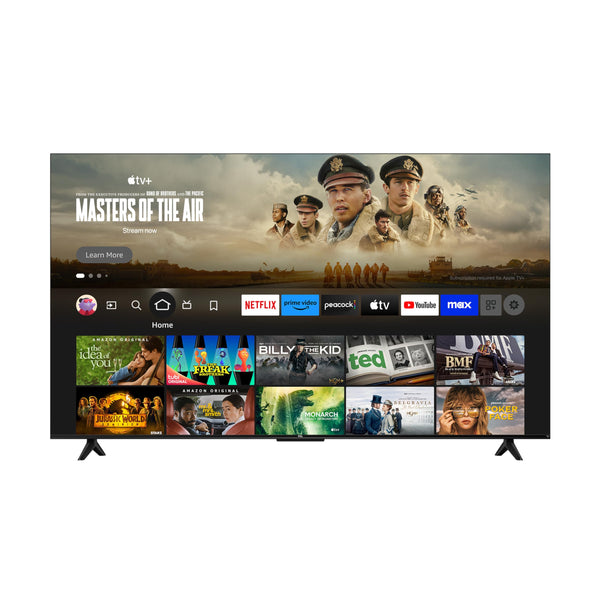 TCL 65-Inch Class S5 UHD 4K LED Smart TV with Fire TV (65S551F, 2024 Model), Dolby Vision, HDR PRO+, Dolby Atmos, Alexa Built-in with Voice Remote, Apple AirPlay 2 Compatibility, Streaming Television