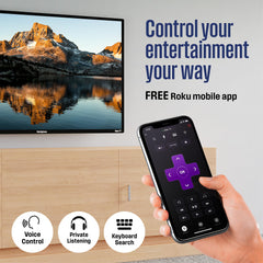 Westinghouse Roku TV - 32 Inch Smart TV, 720P LED HD TV with Wi-Fi Connectivity and Mobile App