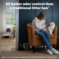 PetSafe SmartSpin - App Controlled Litter Box, Odor Control, Health Monitor