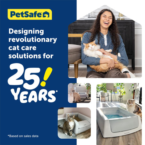 PetSafe ScoopFree Clumping Automatic Litter Box - Odor Control, Multi-Cat