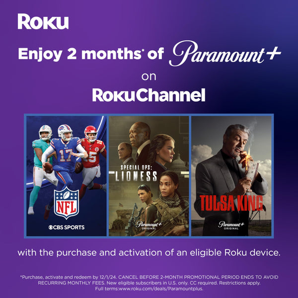 Roku Smart TV – 55-Inch Select Series 4K HDR RokuTV Enhanced Voice Remote, Brilliant 4K Picture