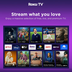 Hisense 43-Inch Class A4 Series FHD 1080p Smart Roku TV with Alexa Compatibility (43A4NR, 2024 Model) - Dolby Audio, Slim Bezel Design, Google Assistant