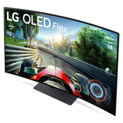 LG 42-Inch Class OLED Flex Smart TV with Bendable Screen 42LX3QPUA, 2022 - AI-Powered 4K TV, Alexa Built-in